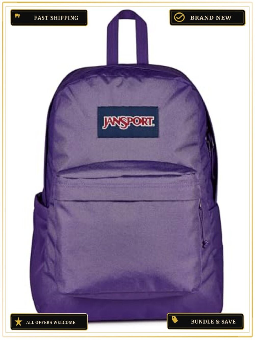 Laptop Backpack with Padded Sleeve for 15 Inch Computer, Polyester